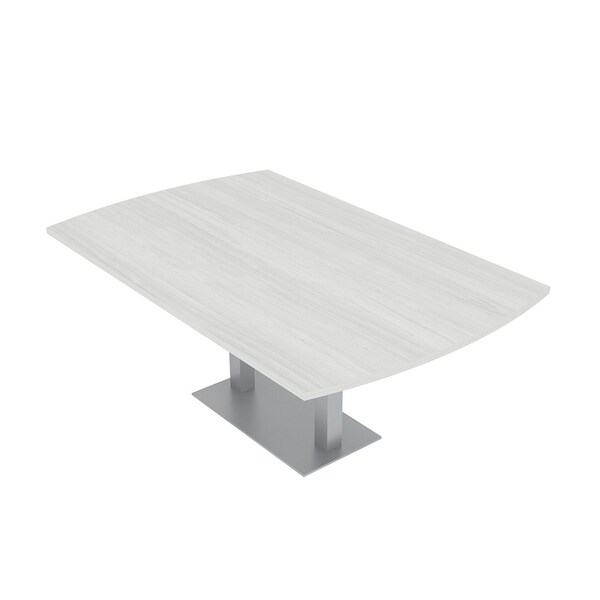 Skutchi Designs 45.25 in W, 84 in L, 29 in H, Engineered Wood Top, White HAR-AREC-4684-DOU-WC - main